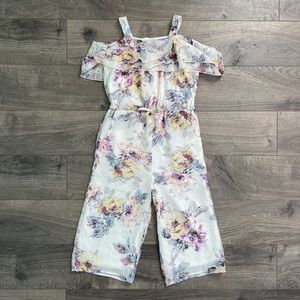 Isabella and Chloe floral romper jumpsuit